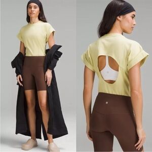 Lululemon heavy weight T-shirt bodysuit